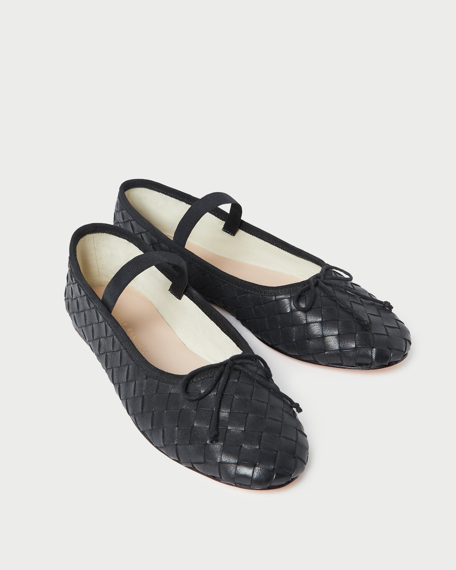 Leonie Black Woven Ballet Flat | Loeffler Randall Women