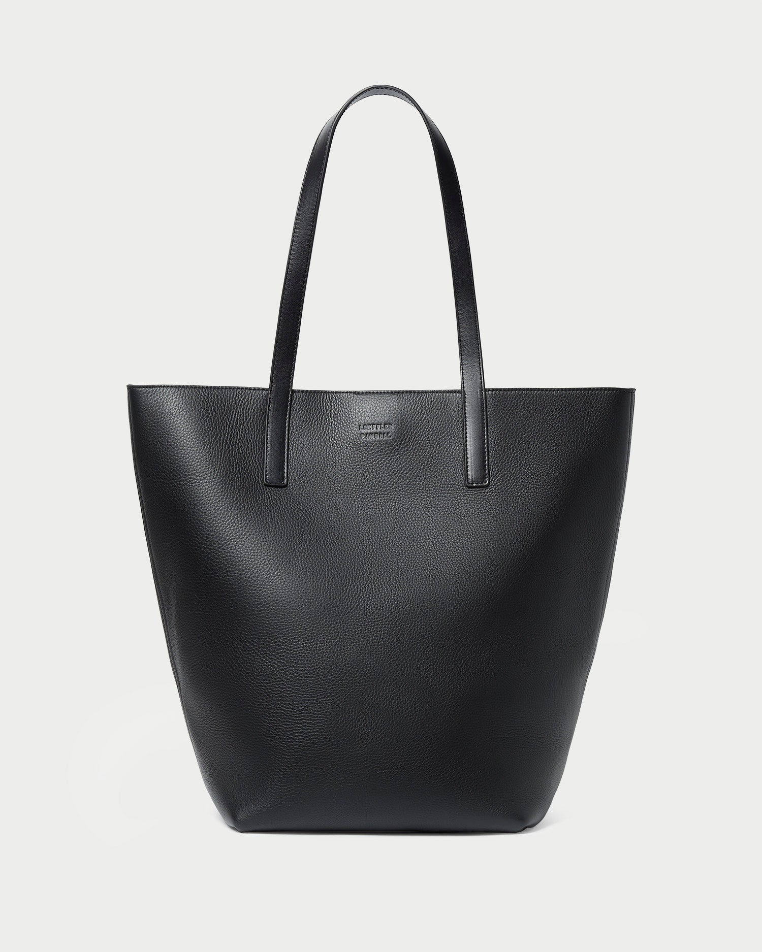 Walker Black Pebbled Leather Tote | Loeffler Randall Women
