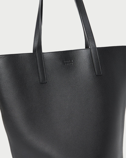 Walker Black Pebbled Leather Tote | Loeffler Randall Women