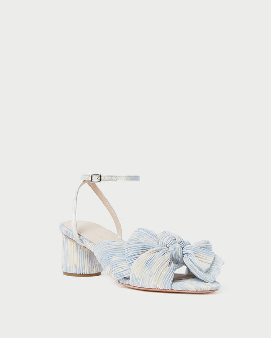 Dahlia Blue Floral Bow Heel | Loeffler Randall Women