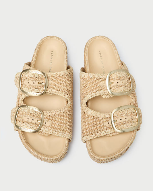 Theo Natural Two-Band Sandal | Loeffler Randall Women