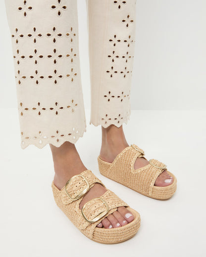 Theo Natural Two-Band Sandal | Loeffler Randall Women
