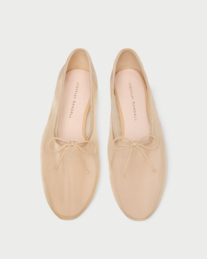 Landon Caramel Mesh Ballet Flat | Loeffler Randall Women