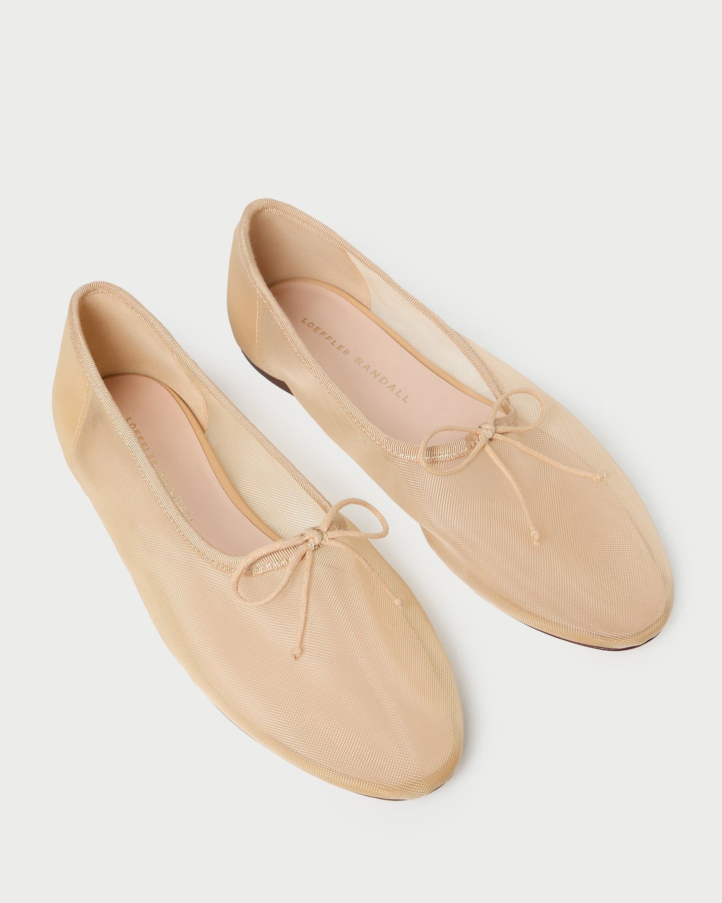 Landon Caramel Mesh Ballet Flat | Loeffler Randall Women