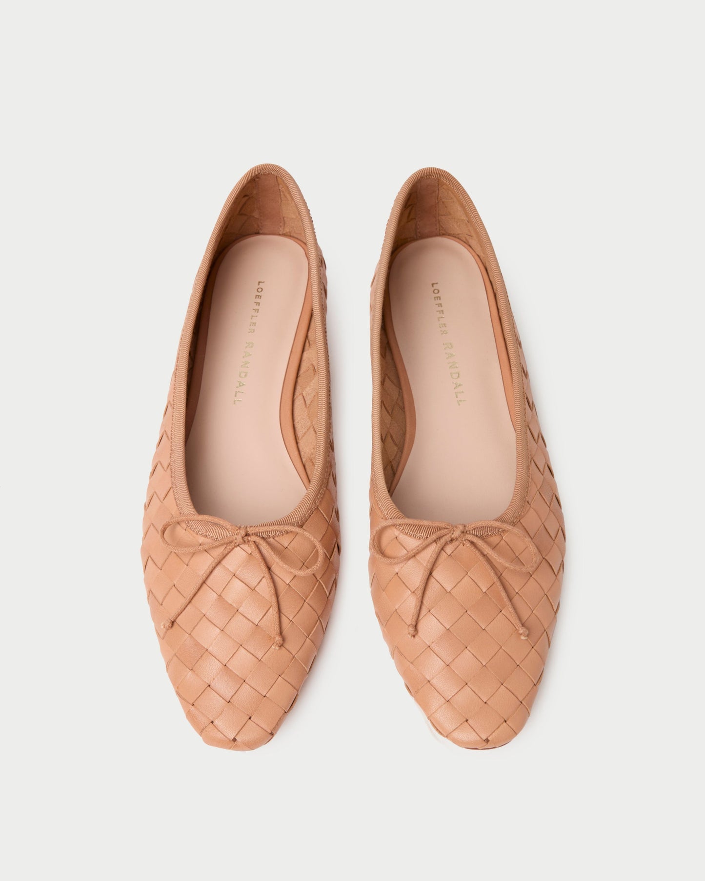 Landry Honey Woven Ballet Flat | Loeffler Randall Women