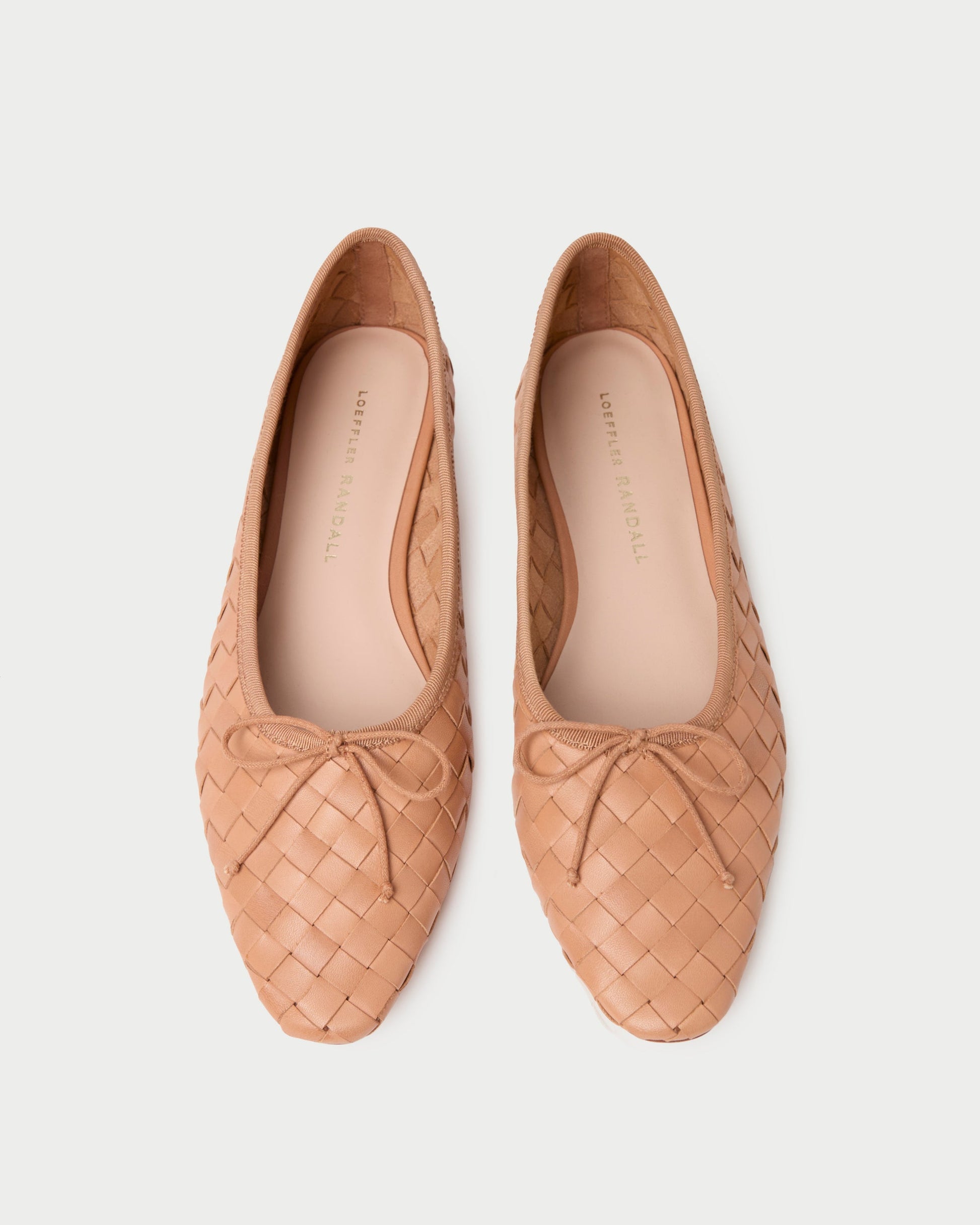 Landry Honey Woven Ballet Flat | Loeffler Randall Women