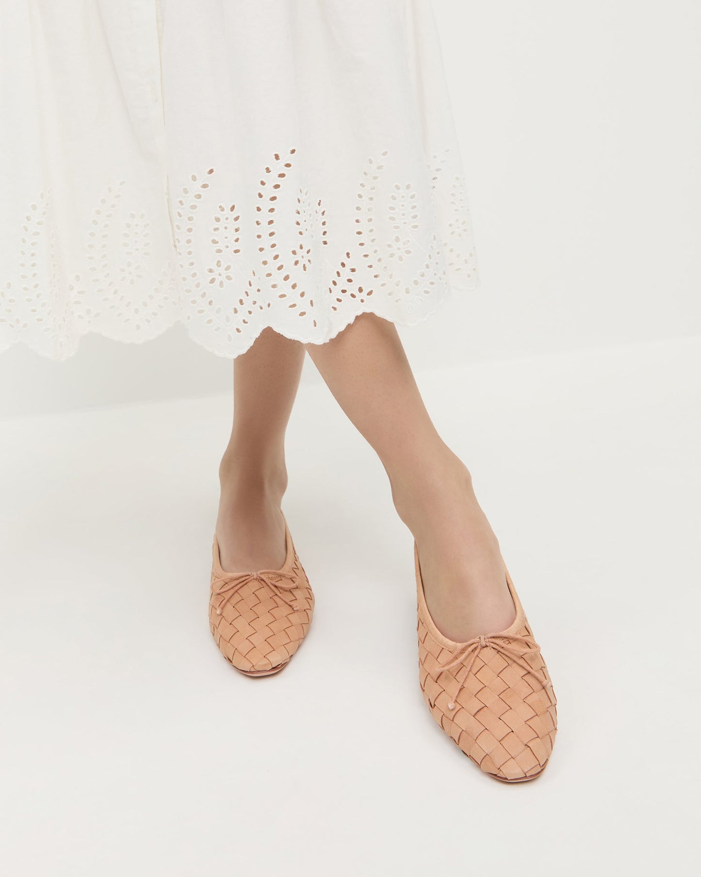 Landry Honey Woven Ballet Flat | Loeffler Randall Women