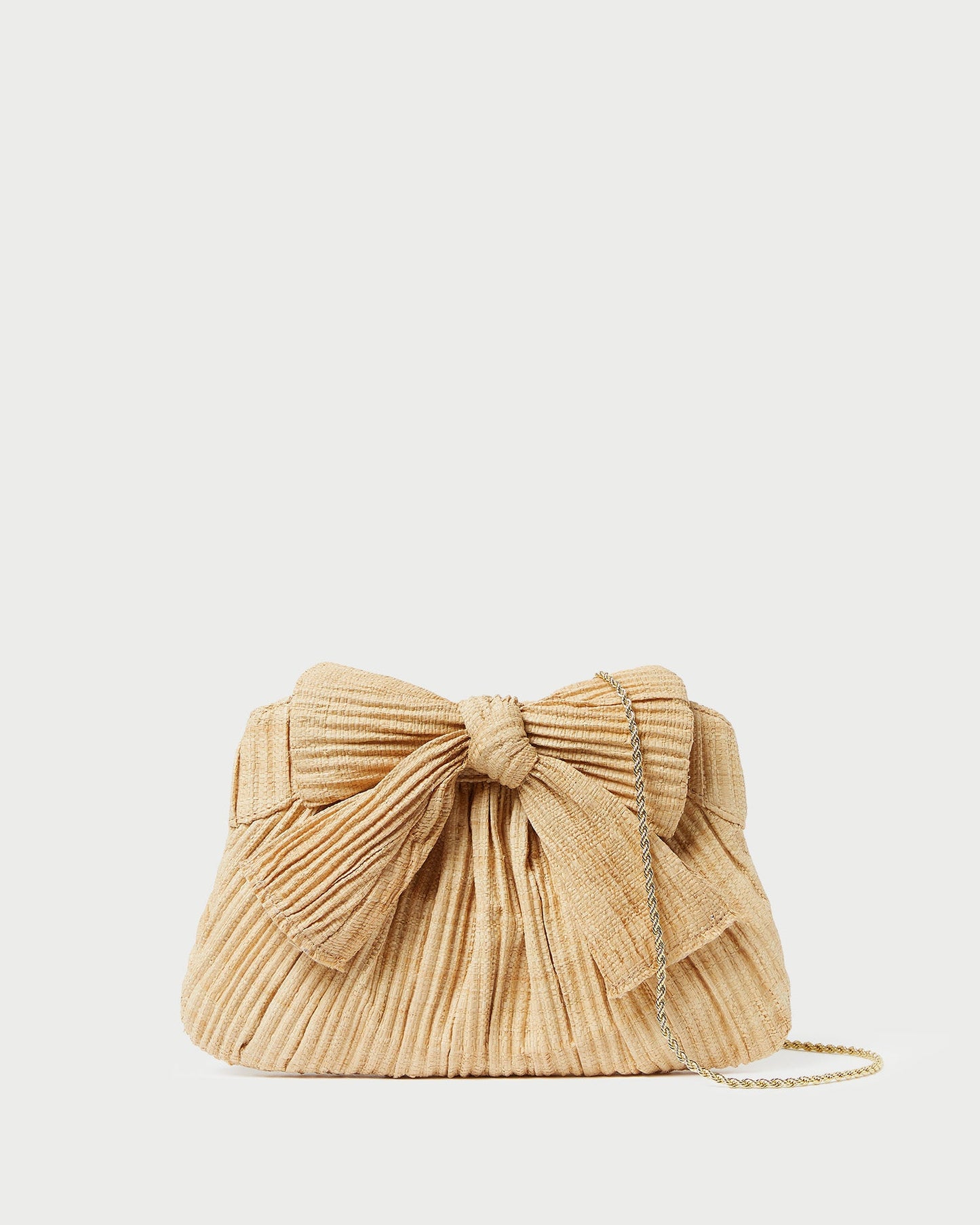Rayne Natural Bow Clutch | Loeffler Randall Women