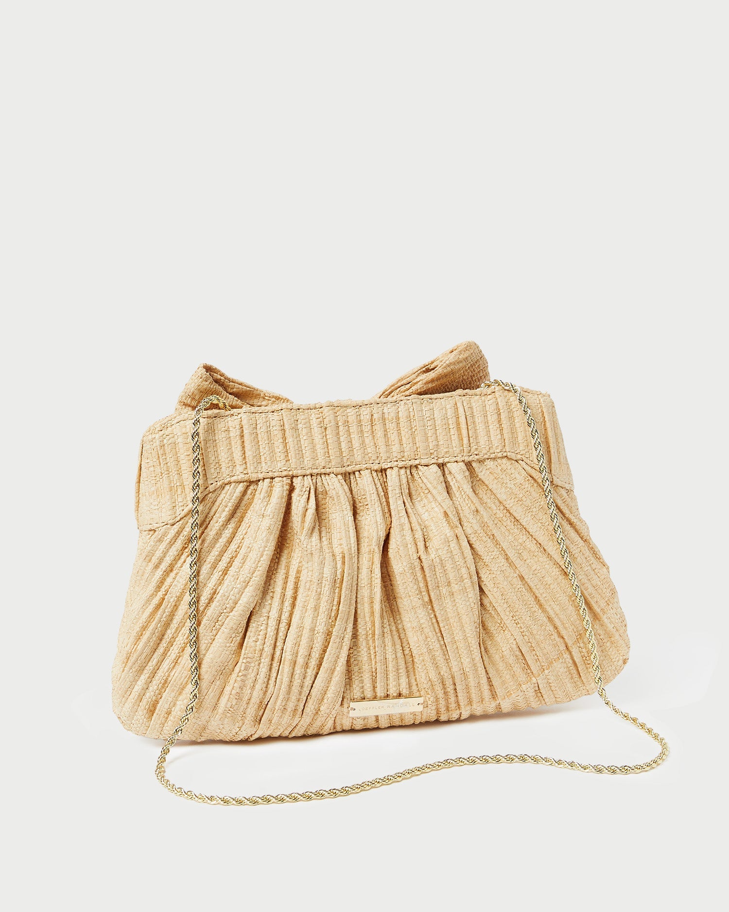 Rayne Natural Bow Clutch | Loeffler Randall Women