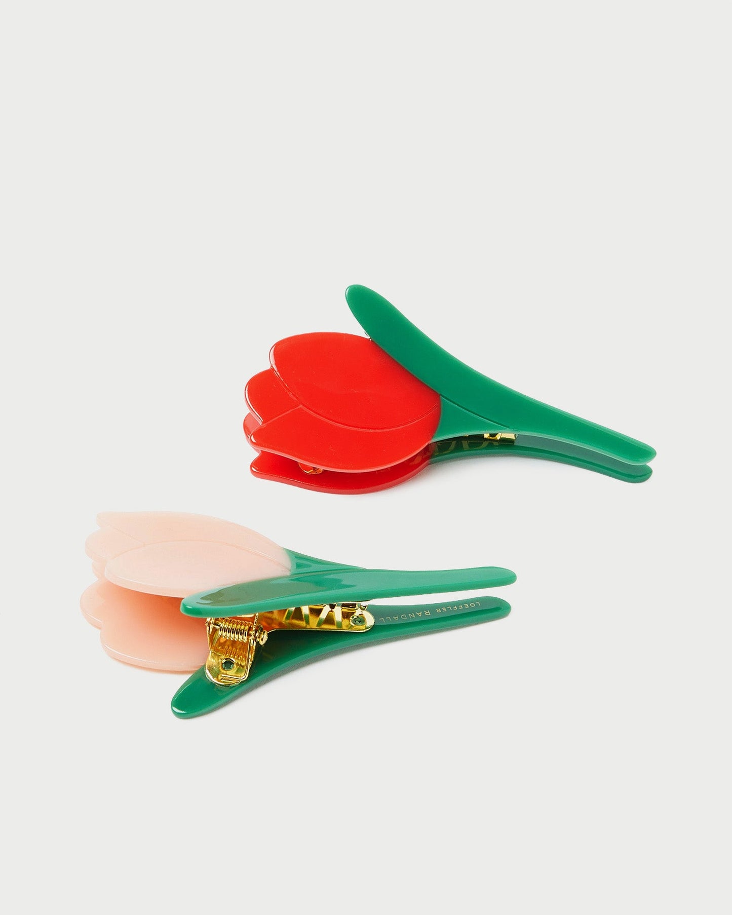 Juniper Red/Pink Tulip Clip Set | Loeffler Randall Women