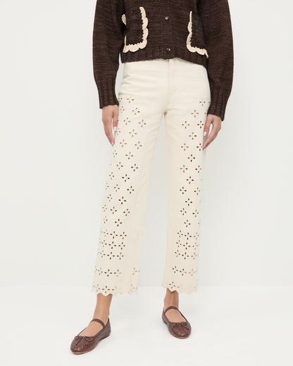 Demi Embroidered Pant | Loeffler Randall Women