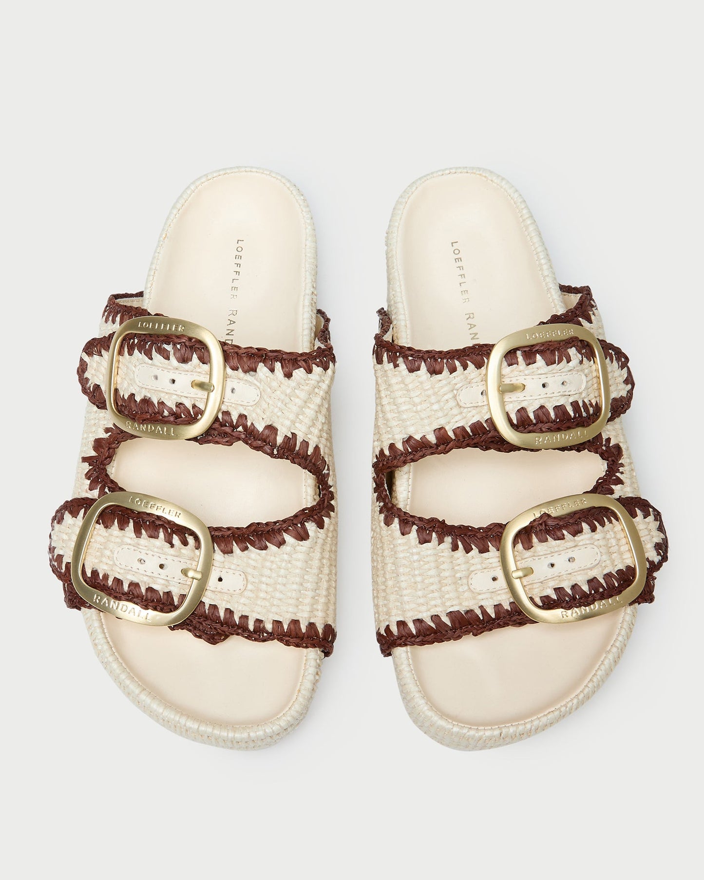 Theo Cream Two-Band Sandal | Loeffler Randall Women