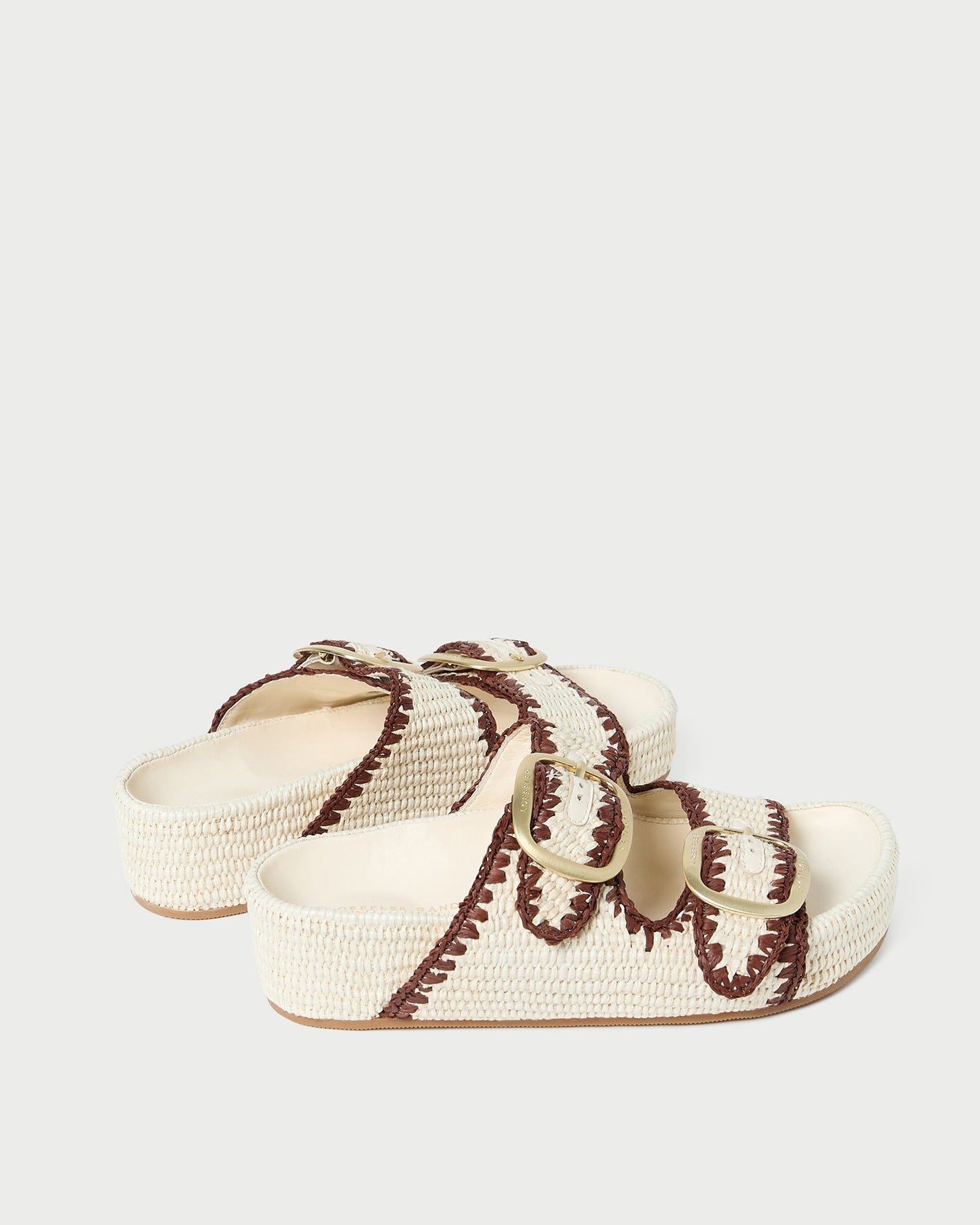 Theo Cream Two-Band Sandal | Loeffler Randall Women