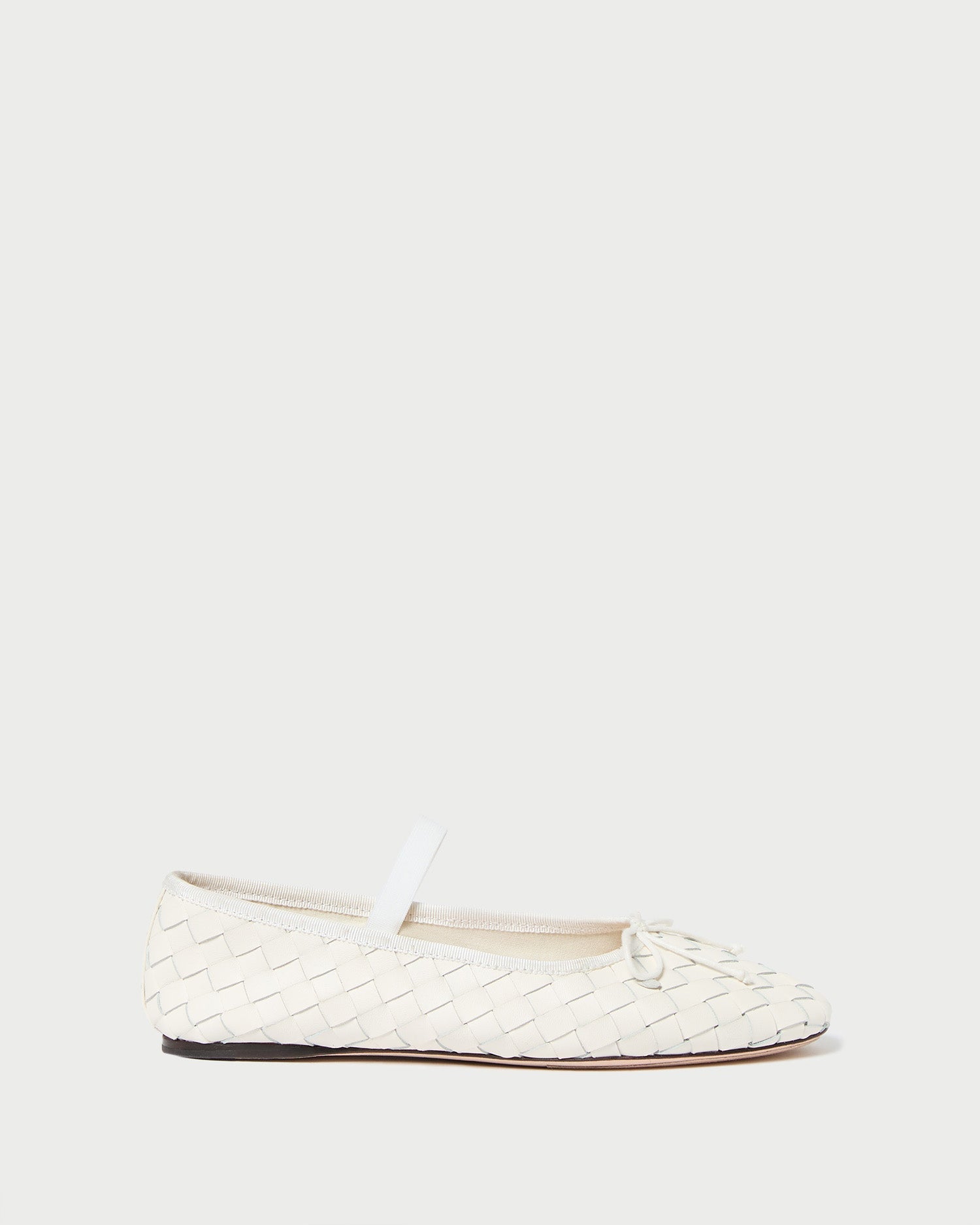 Leonie Cream Woven Ballet Flat | Loeffler Randall Women