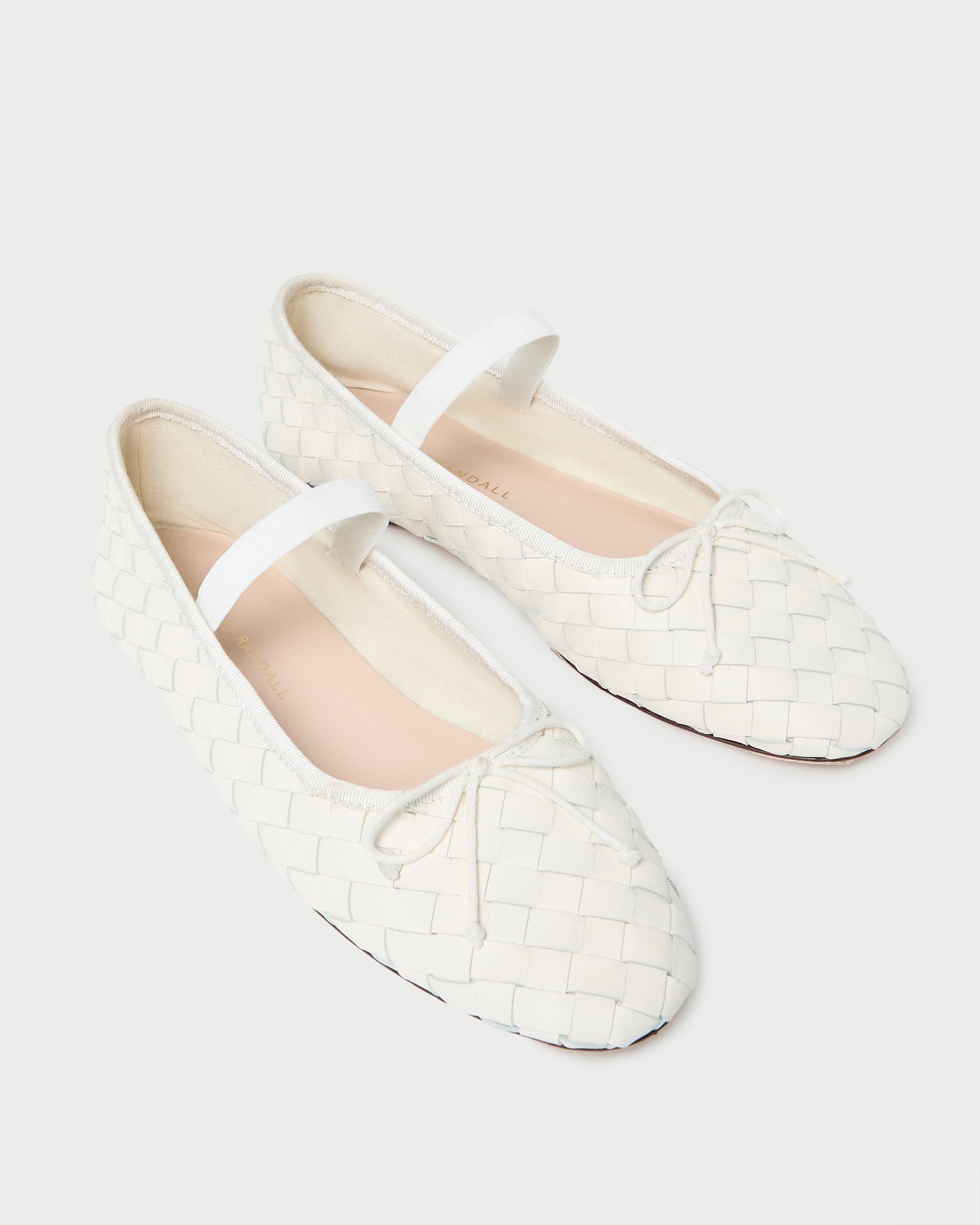 Leonie Cream Woven Ballet Flat | Loeffler Randall Women