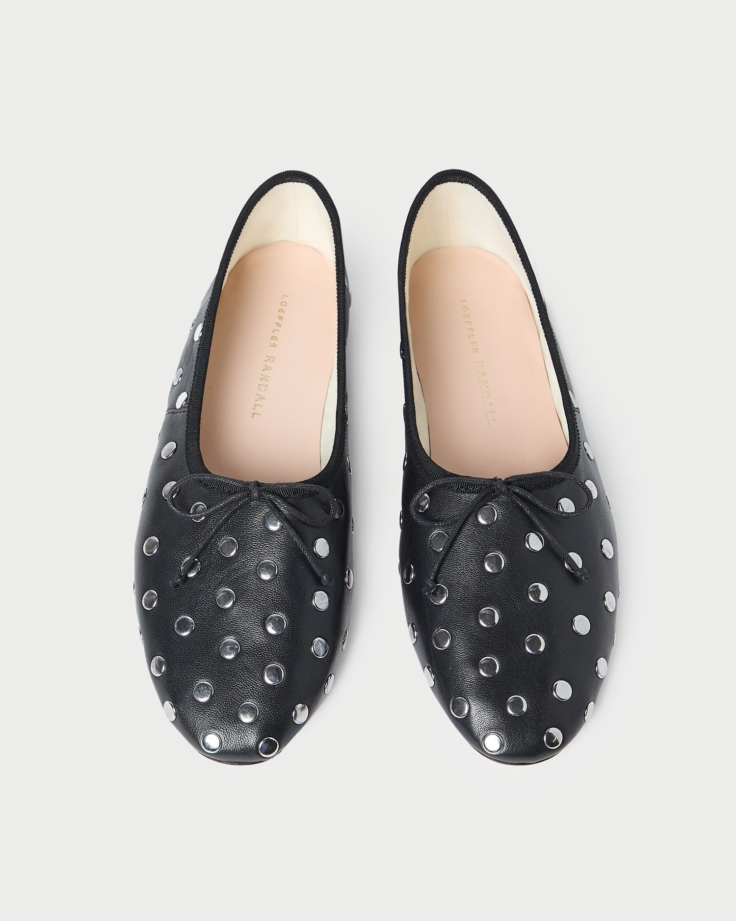 Landon Black/Silver Ballet Flat | Loeffler Randall Women