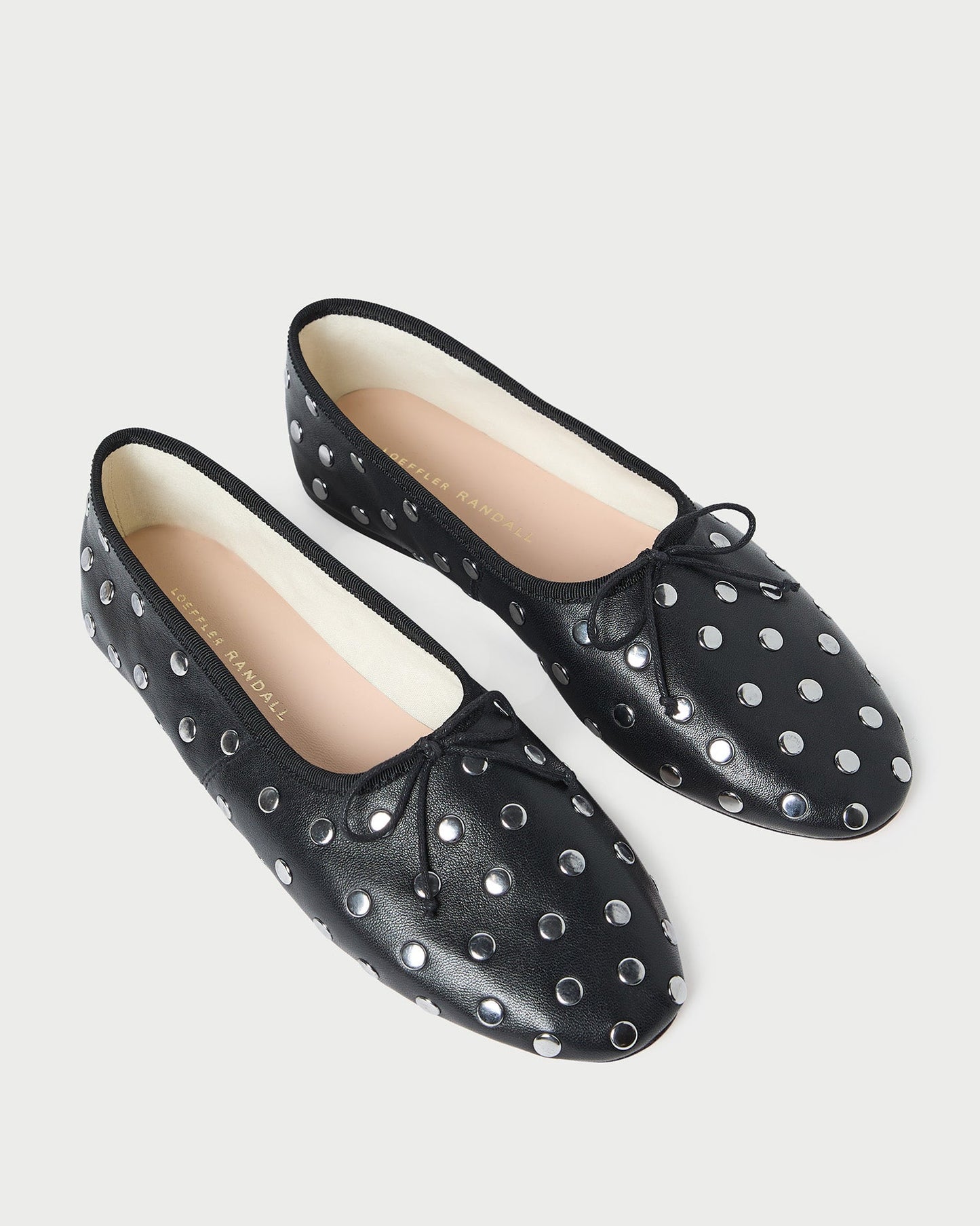 Landon Black/Silver Ballet Flat | Loeffler Randall Women