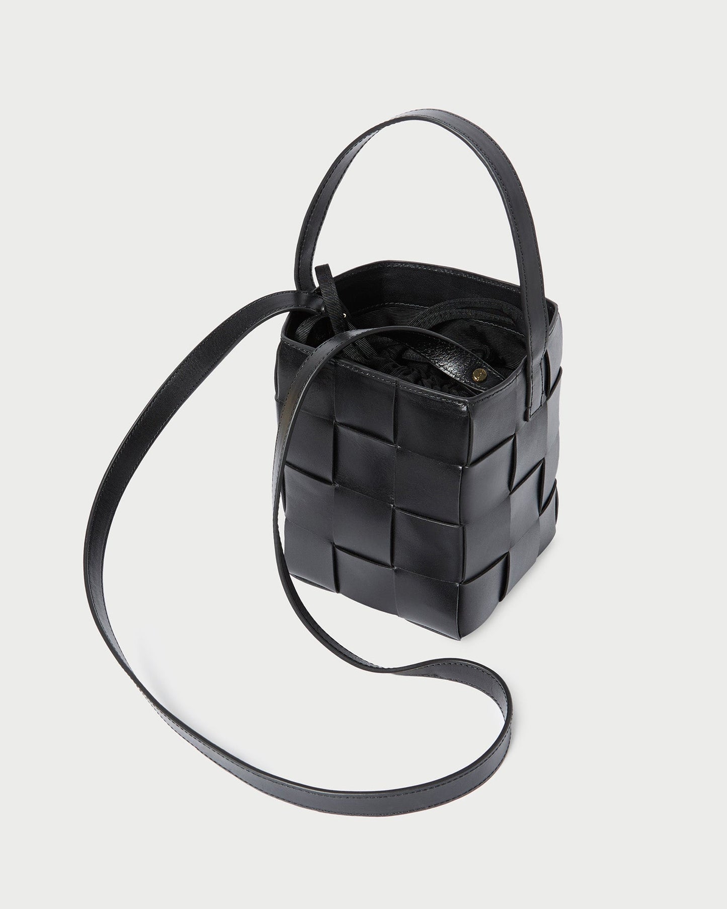 Laith Black Leather Bucket Bag | Loeffler Randall Women
