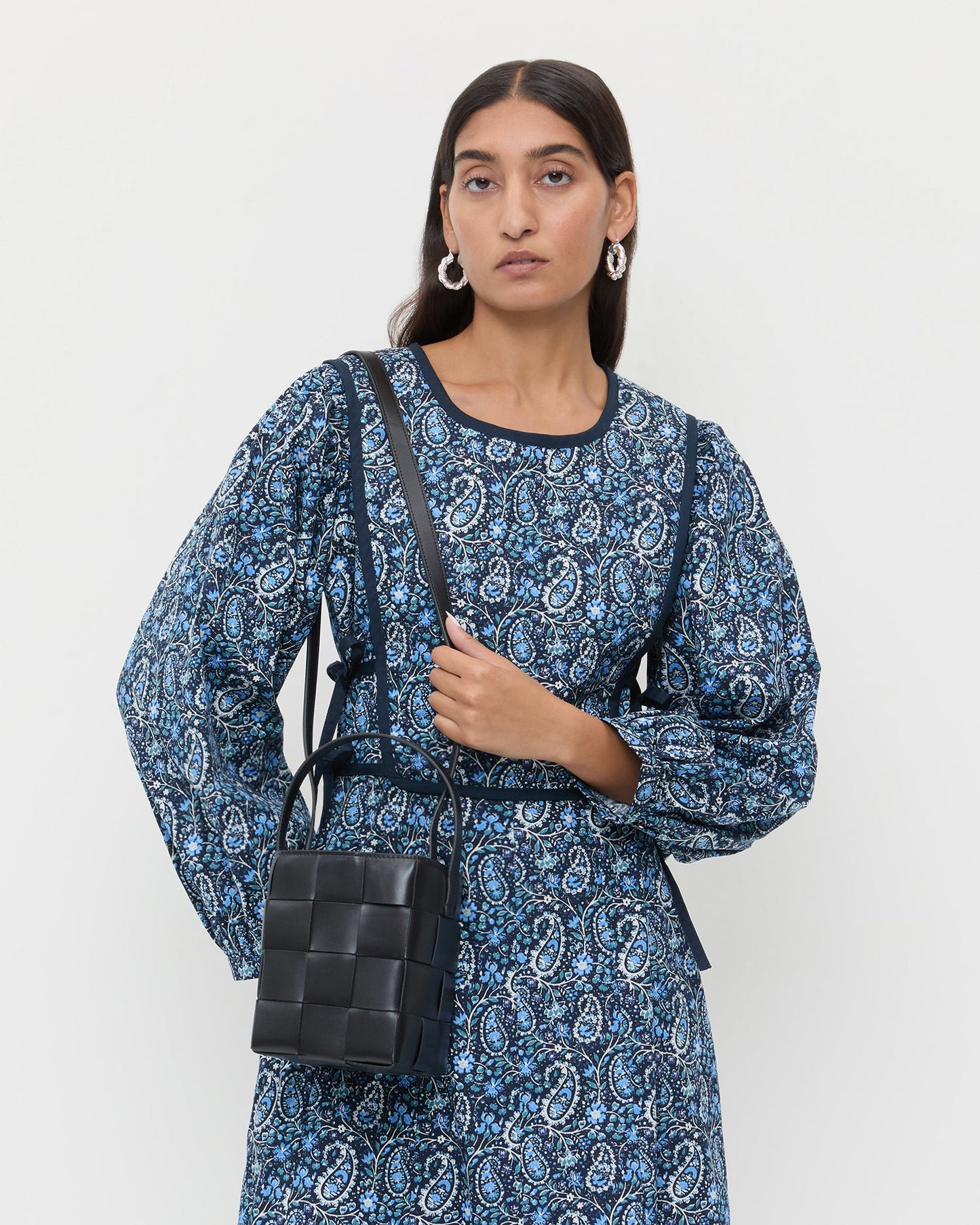 Laith Black Leather Bucket Bag | Loeffler Randall Women