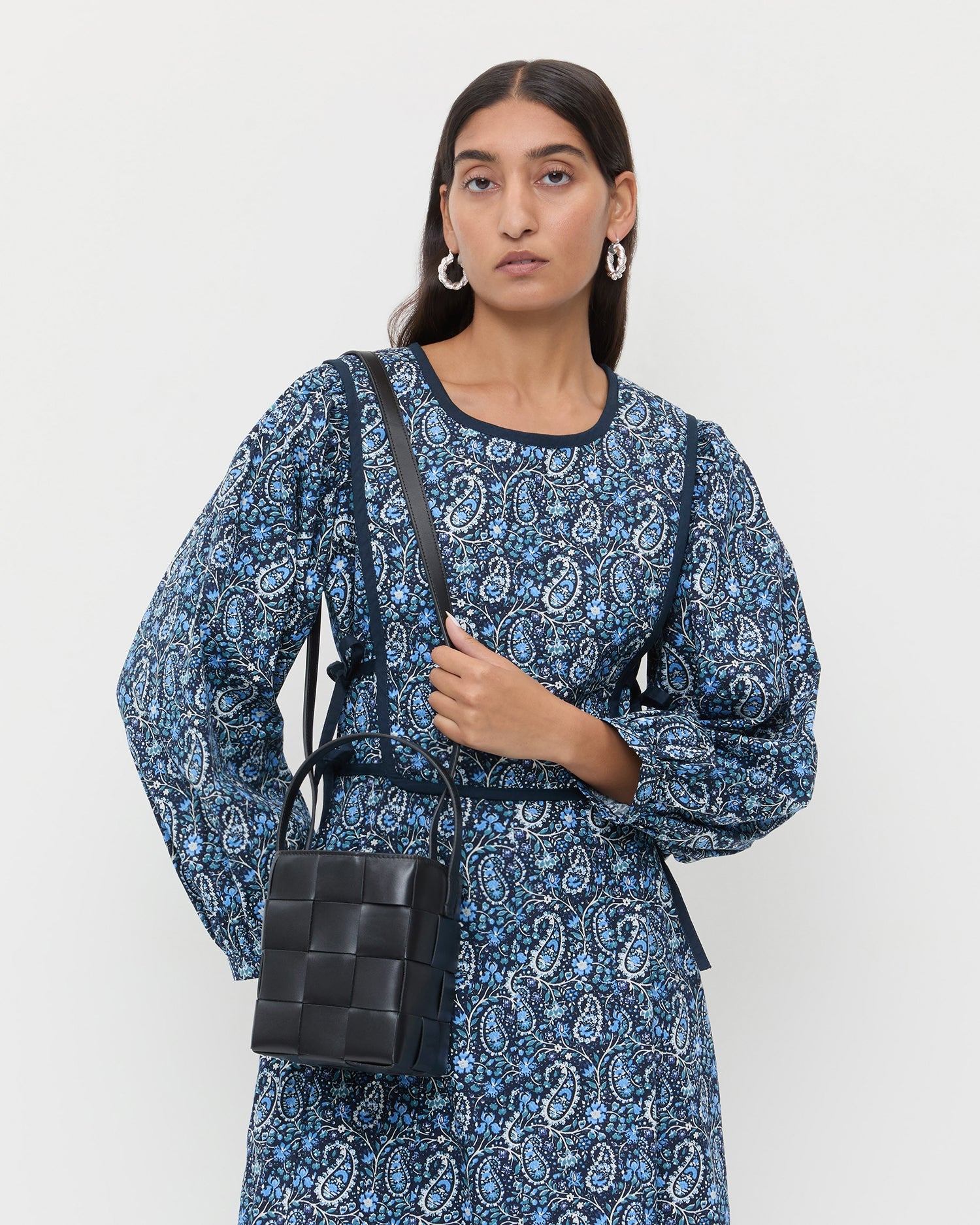 Laith Black Leather Bucket Bag | Loeffler Randall Women