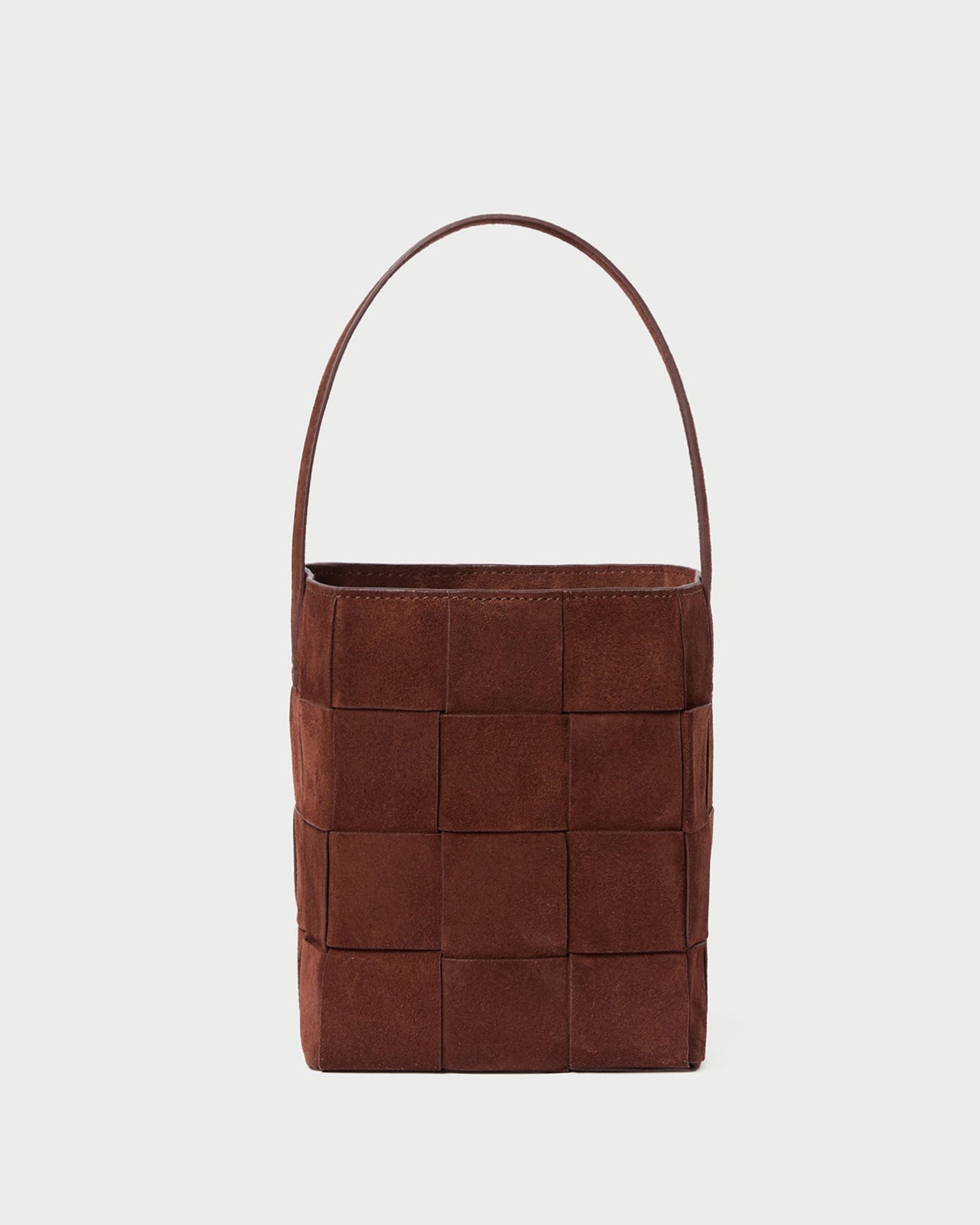 Laith Espresso Suede Bucket Bag | Loeffler Randall Women