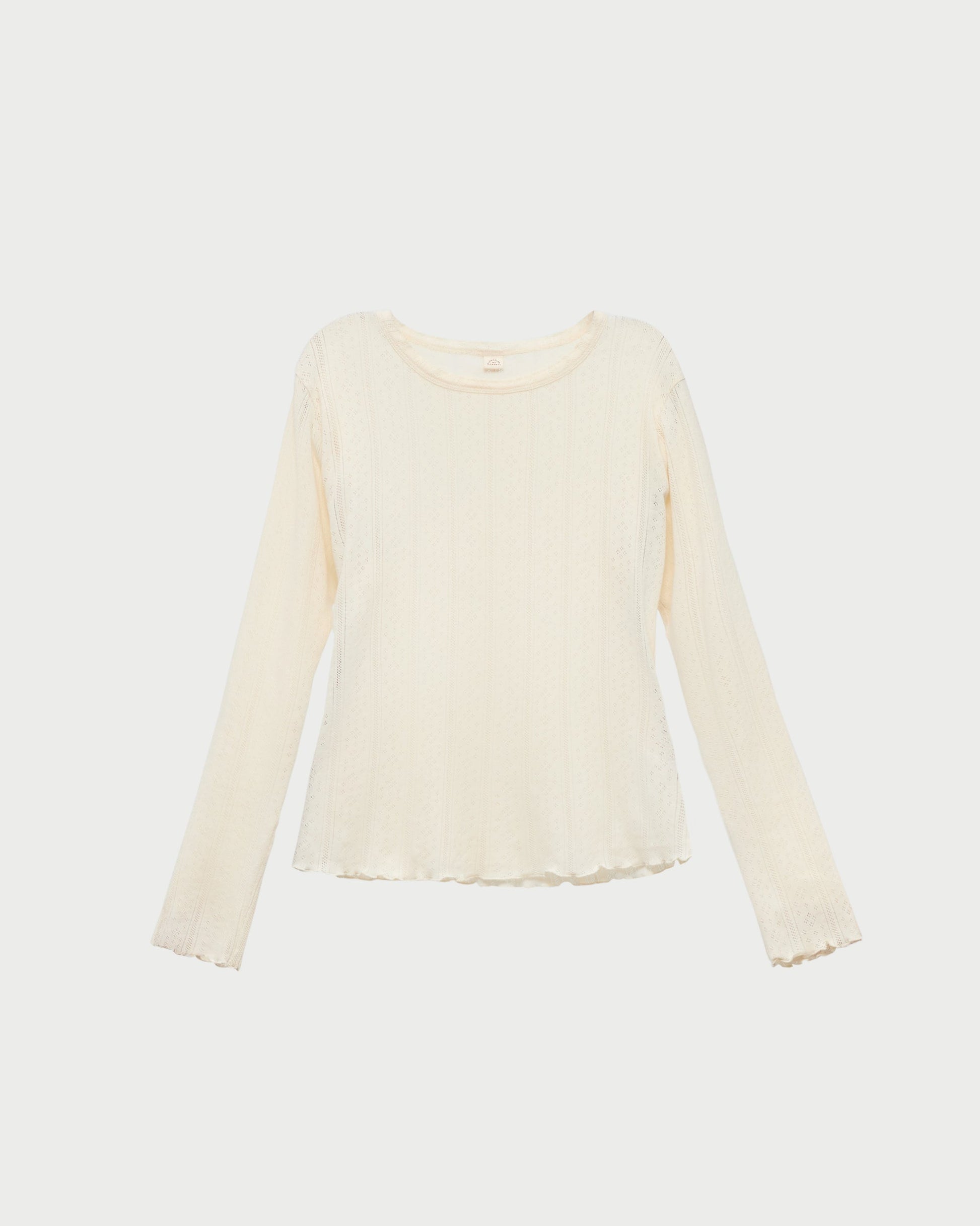 Lolo Pointelle Long-Sleeve Tee | Loeffler Randall Women
