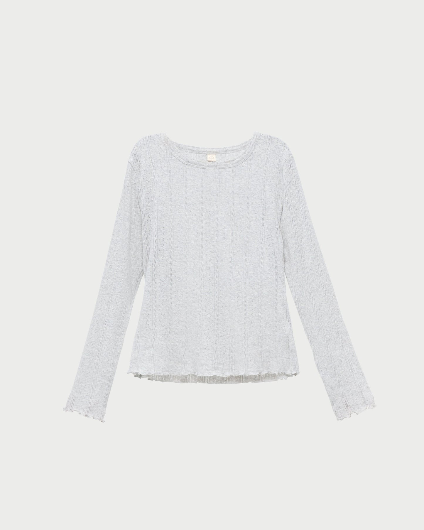 Lolo Pointelle Long-Sleeve Tee | Loeffler Randall Women