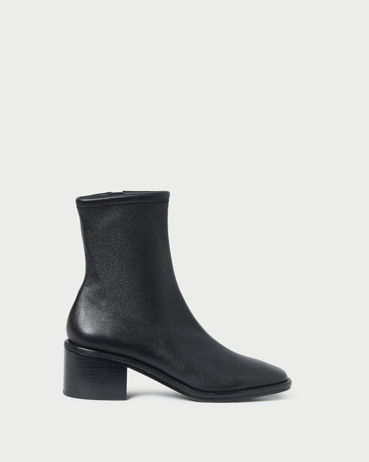 Roxy Black Leather Ankle Bootie | Loeffler Randall Women