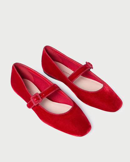 Ginger Red Velvet Mary Jane | Loeffler Randall Women