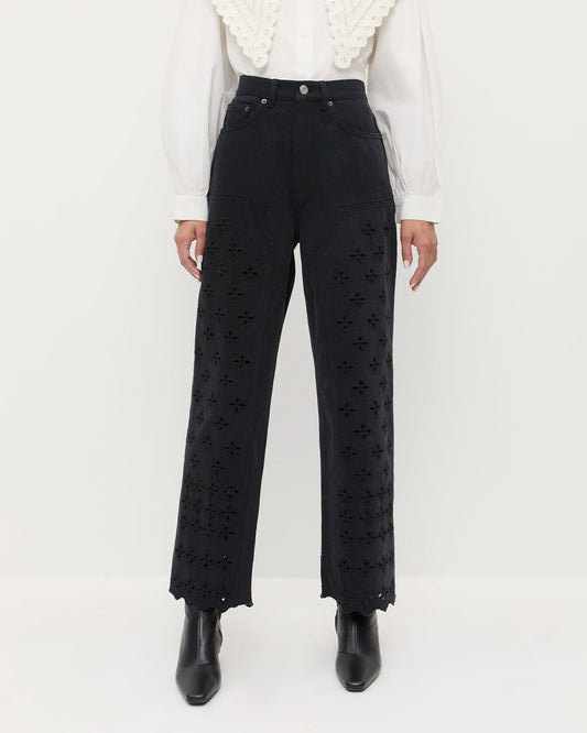 Demi Embroidered Pant | Loeffler Randall Women
