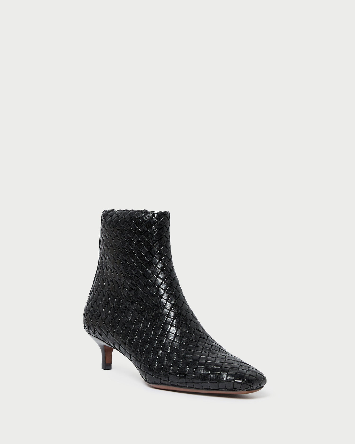 Marcella Black Woven Ankle Boot | Loeffler Randall Women