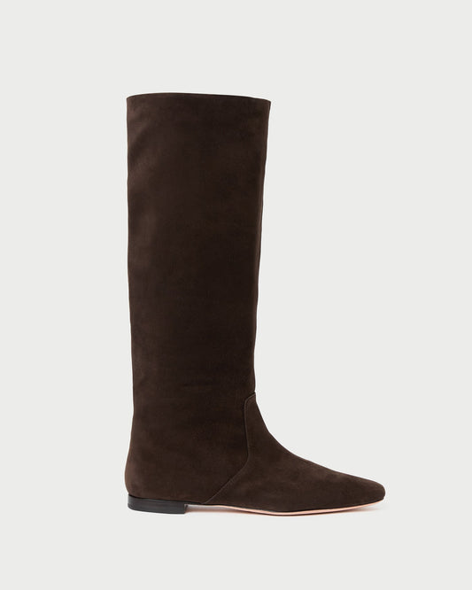 Lillian Brown Suede Tall Boot | Loeffler Randall Women