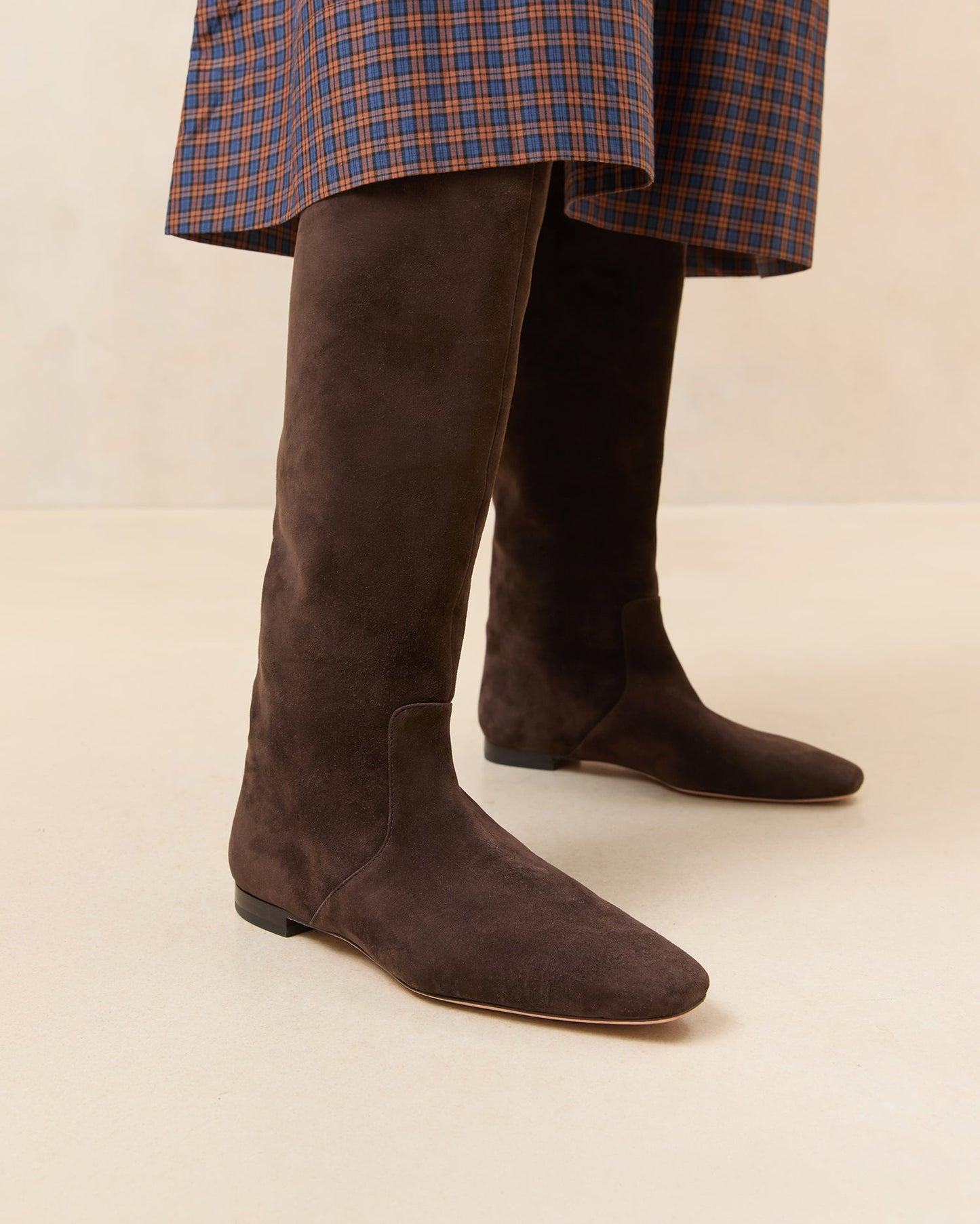 Lillian Brown Suede Tall Boot | Loeffler Randall Women