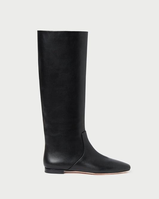 Lillian Black Leather Tall Boot | Loeffler Randall Women