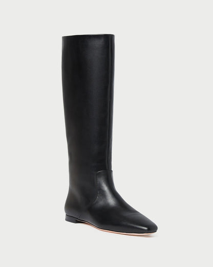 Lillian Black Leather Tall Boot | Loeffler Randall Women