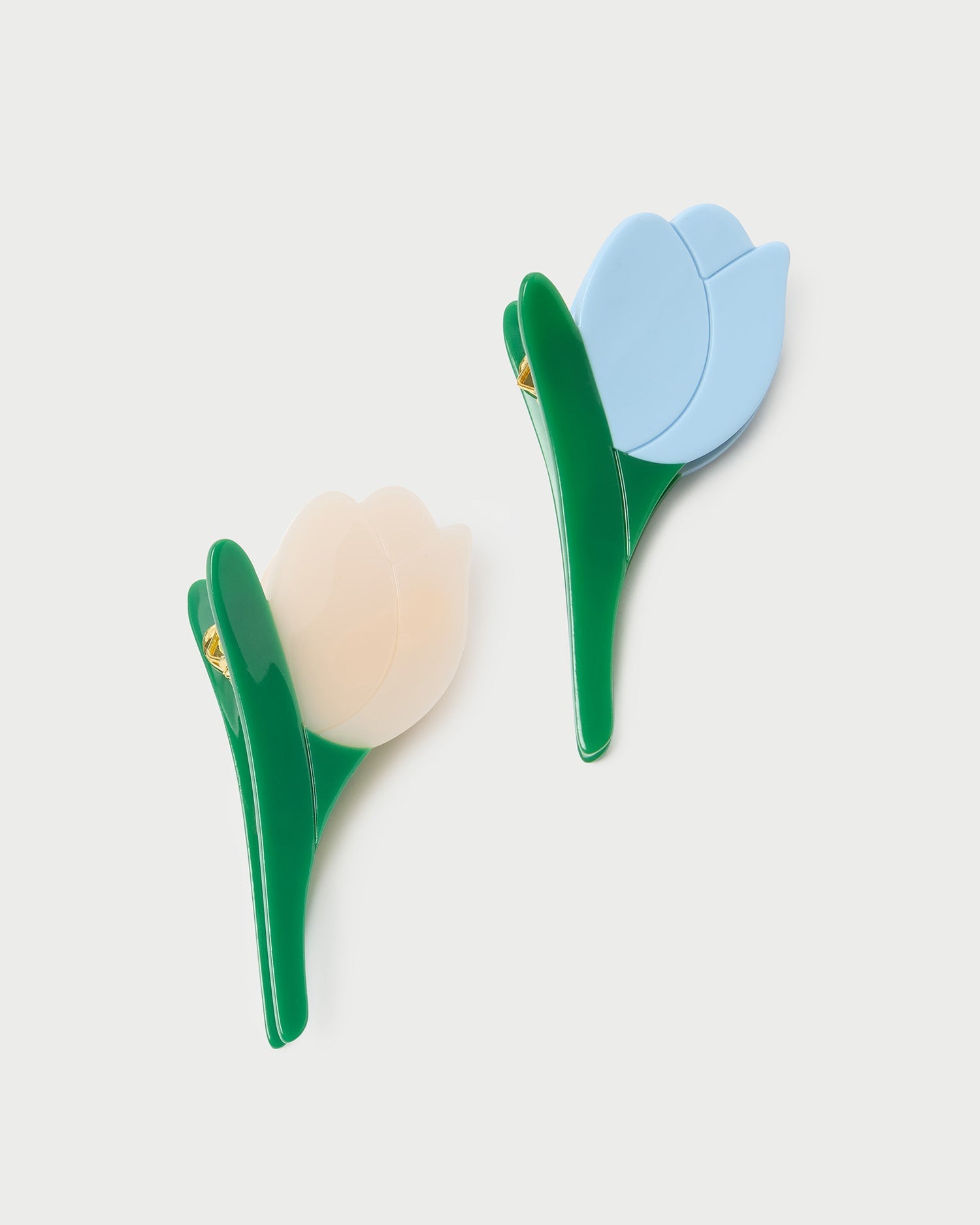 Juniper Blue/Cream Multi Tulip Clip Set | Loeffler Randall Women