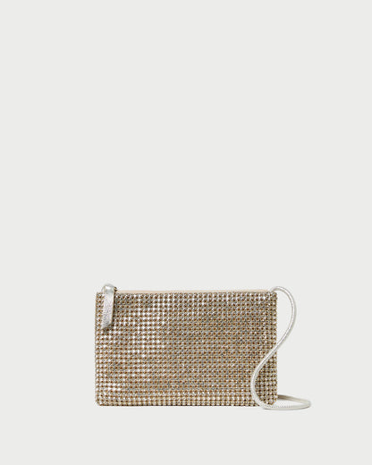 Yasmine Gold Diamanté Crossbody | Loeffler Randall Women