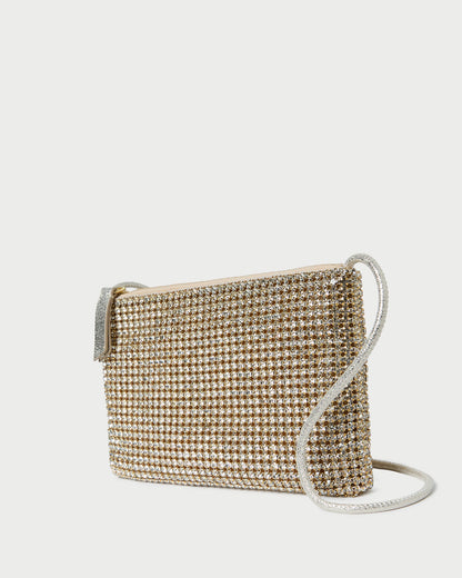 Yasmine Gold Diamanté Crossbody | Loeffler Randall Women