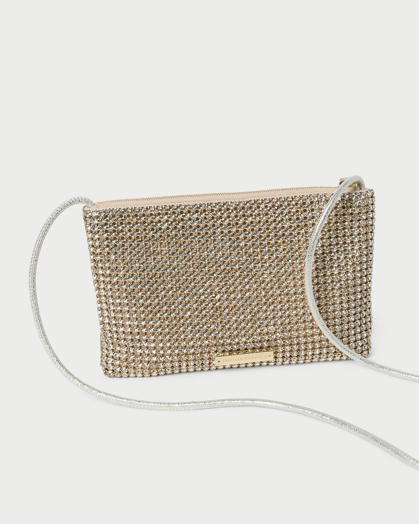 Yasmine Gold Diamanté Crossbody | Loeffler Randall Women