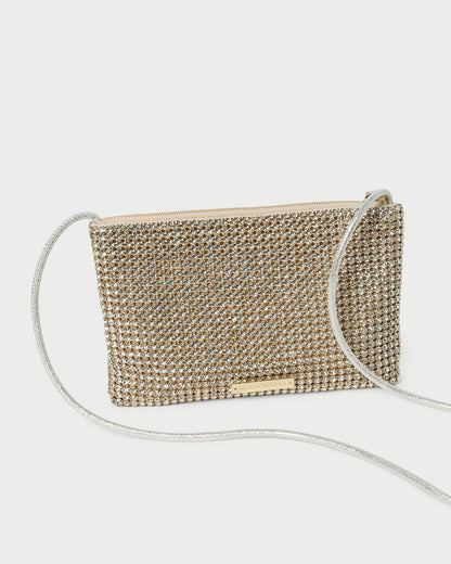 Yasmine Gold Diamanté Crossbody | Loeffler Randall Women