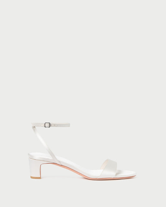 Alice Cream Satin Sandal | Loeffler Randall Women