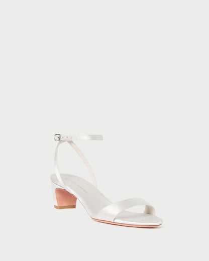Alice Cream Satin Sandal | Loeffler Randall Women