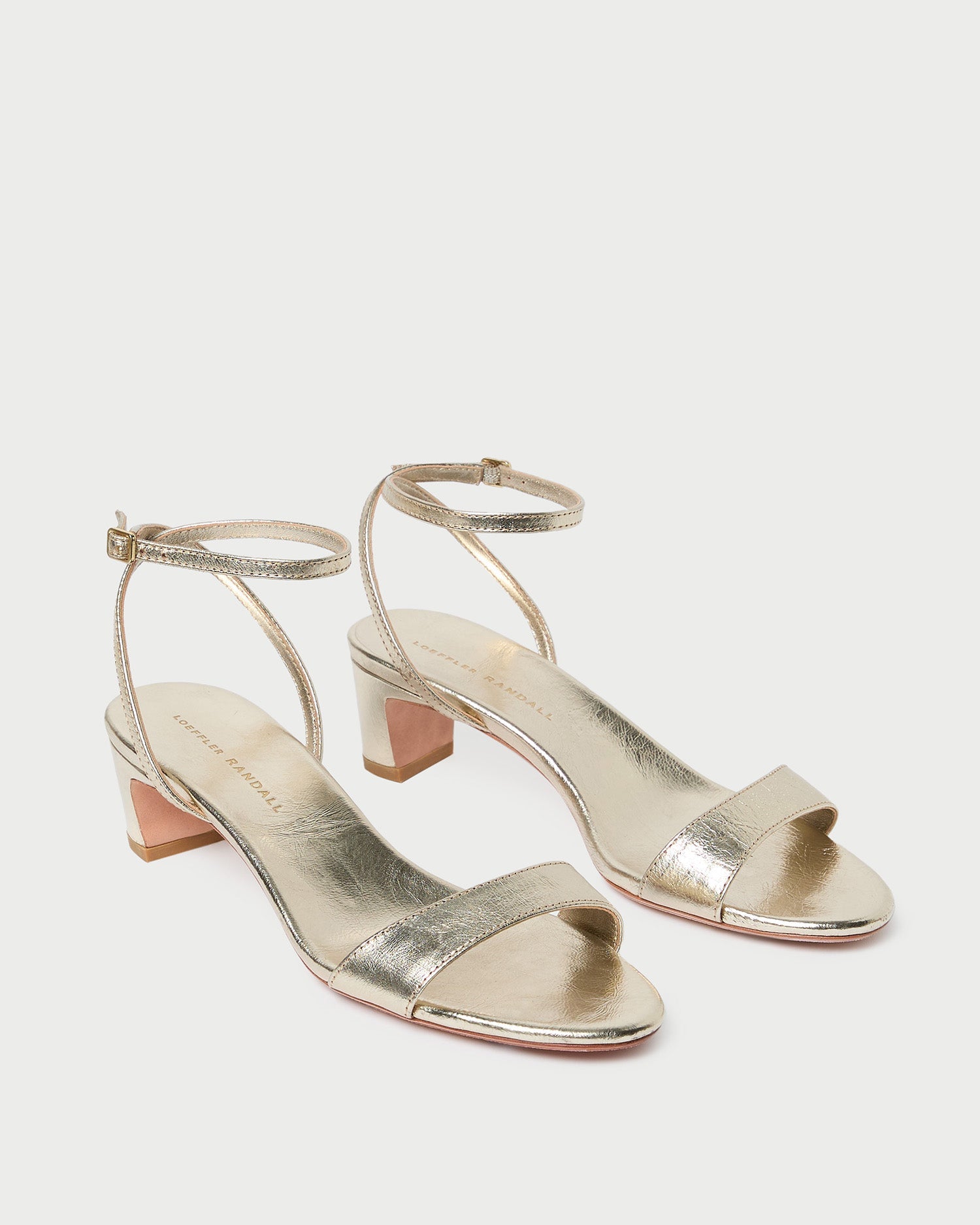 Alice Champagne Leather Sandal | Loeffler Randall Women
