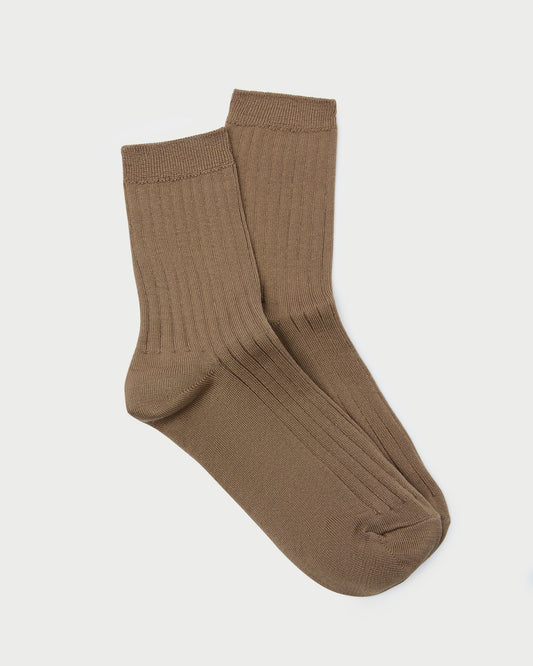 Le Bon Shoppe Tan Trouser Sock | Loeffler Randall Women