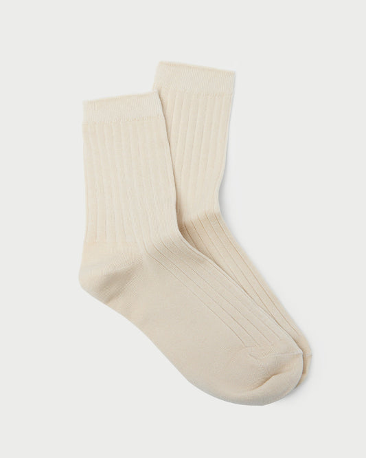 Le Bon Shoppe White Trouser Sock | Loeffler Randall Women