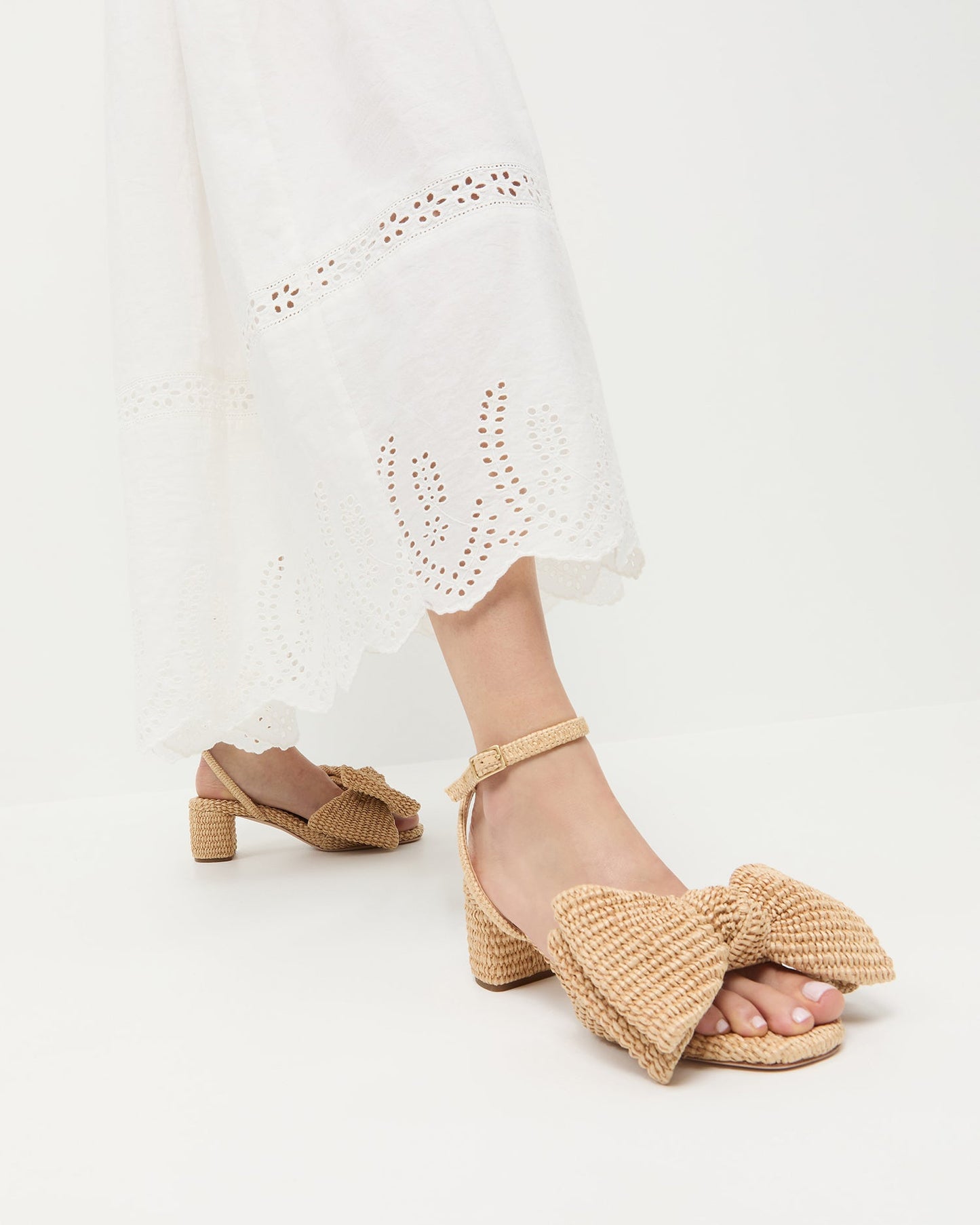 Carmen Natural Bow Sandal | Loeffler Randall Women