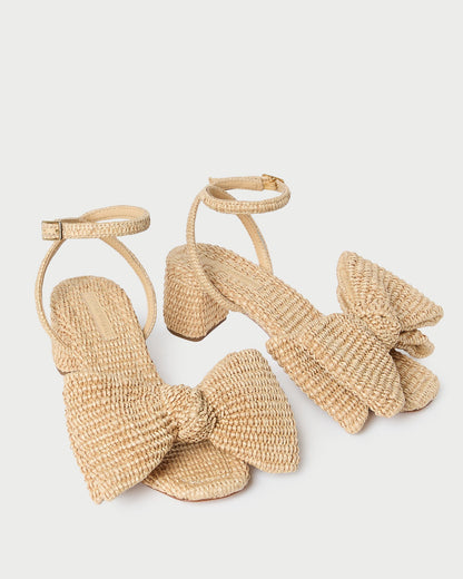 Carmen Natural Bow Sandal | Loeffler Randall Women