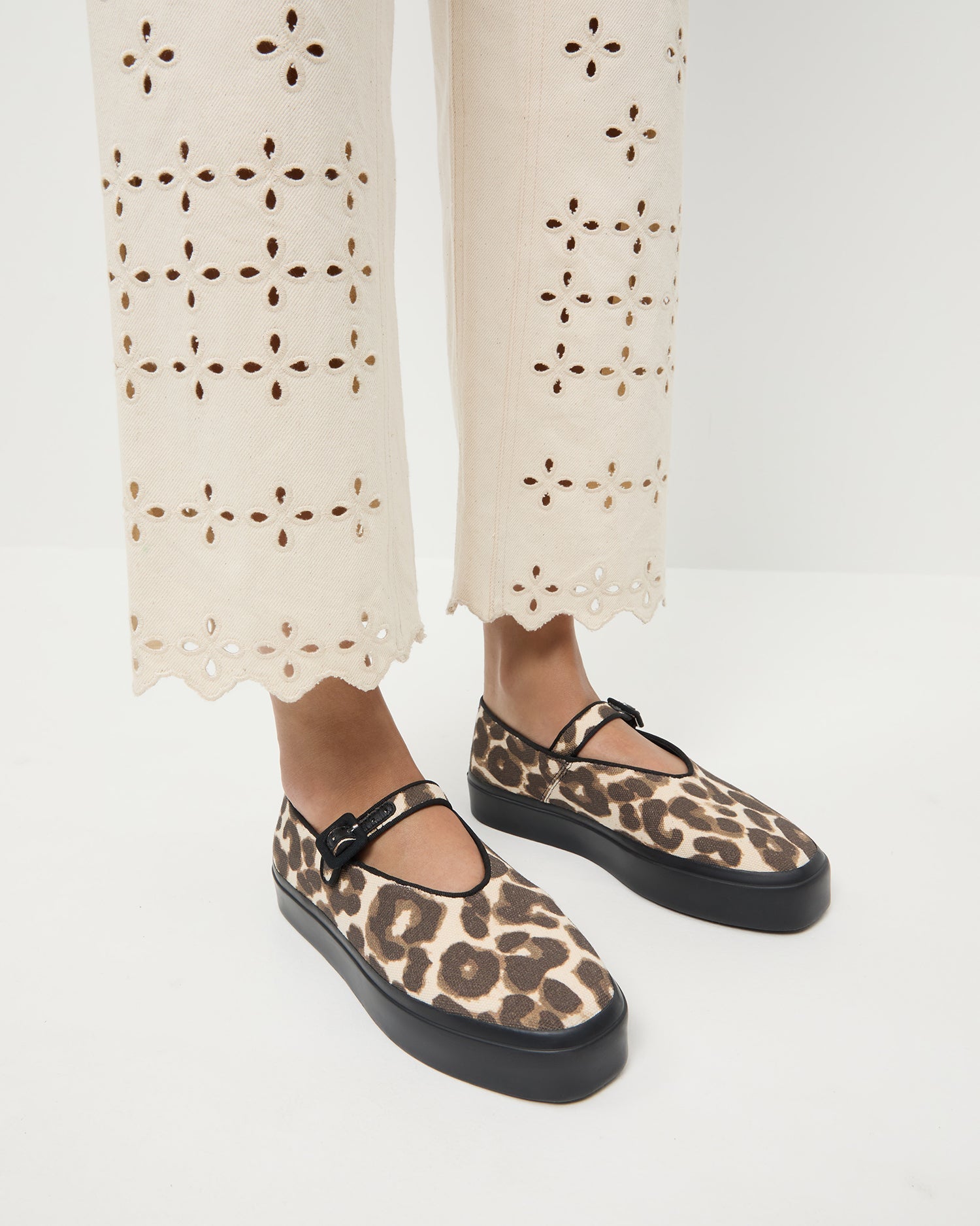 Cooper Leopard Mary Jane Sneaker | Loeffler Randall Women