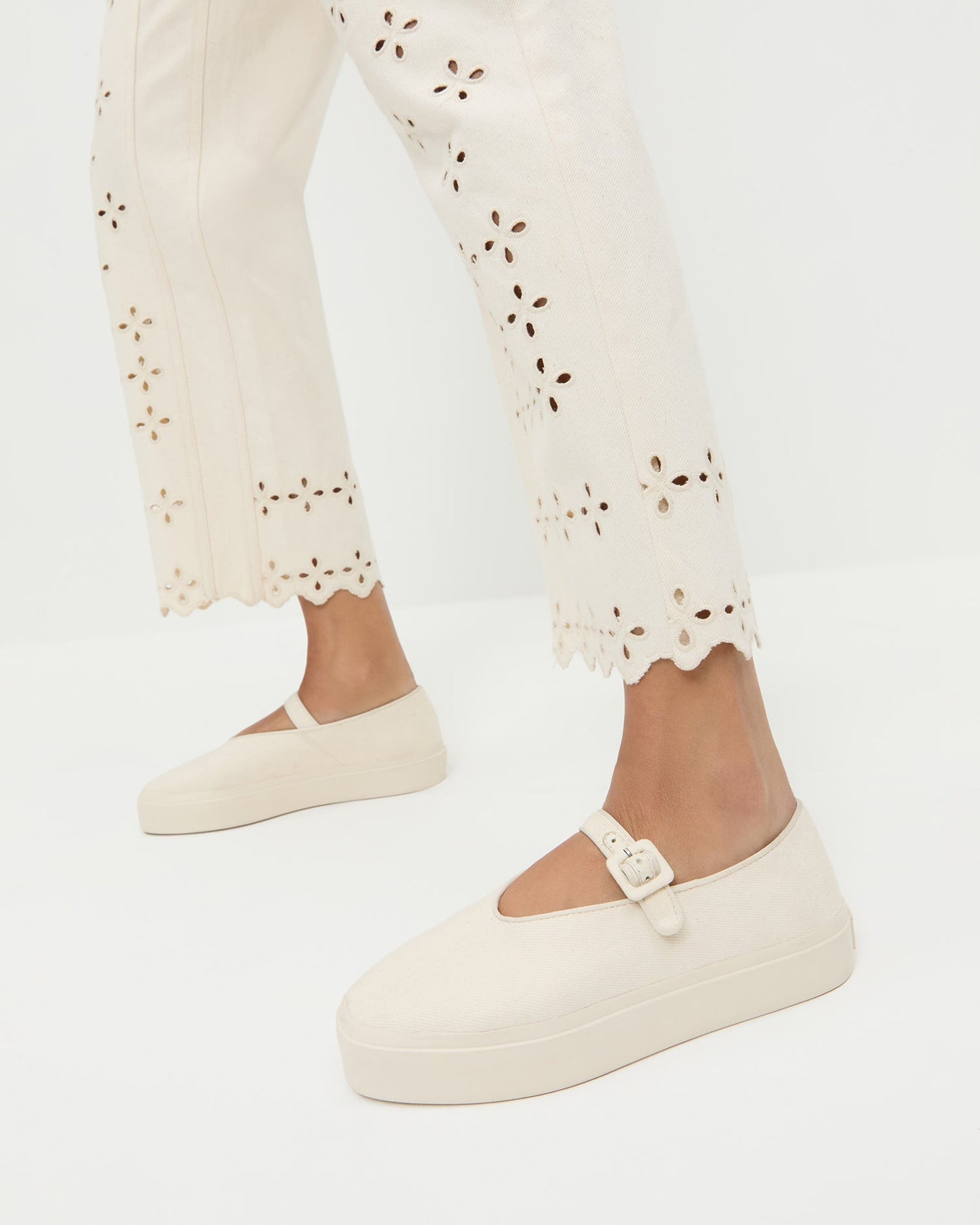 Cooper Natural Mary Jane Sneaker | Loeffler Randall Women