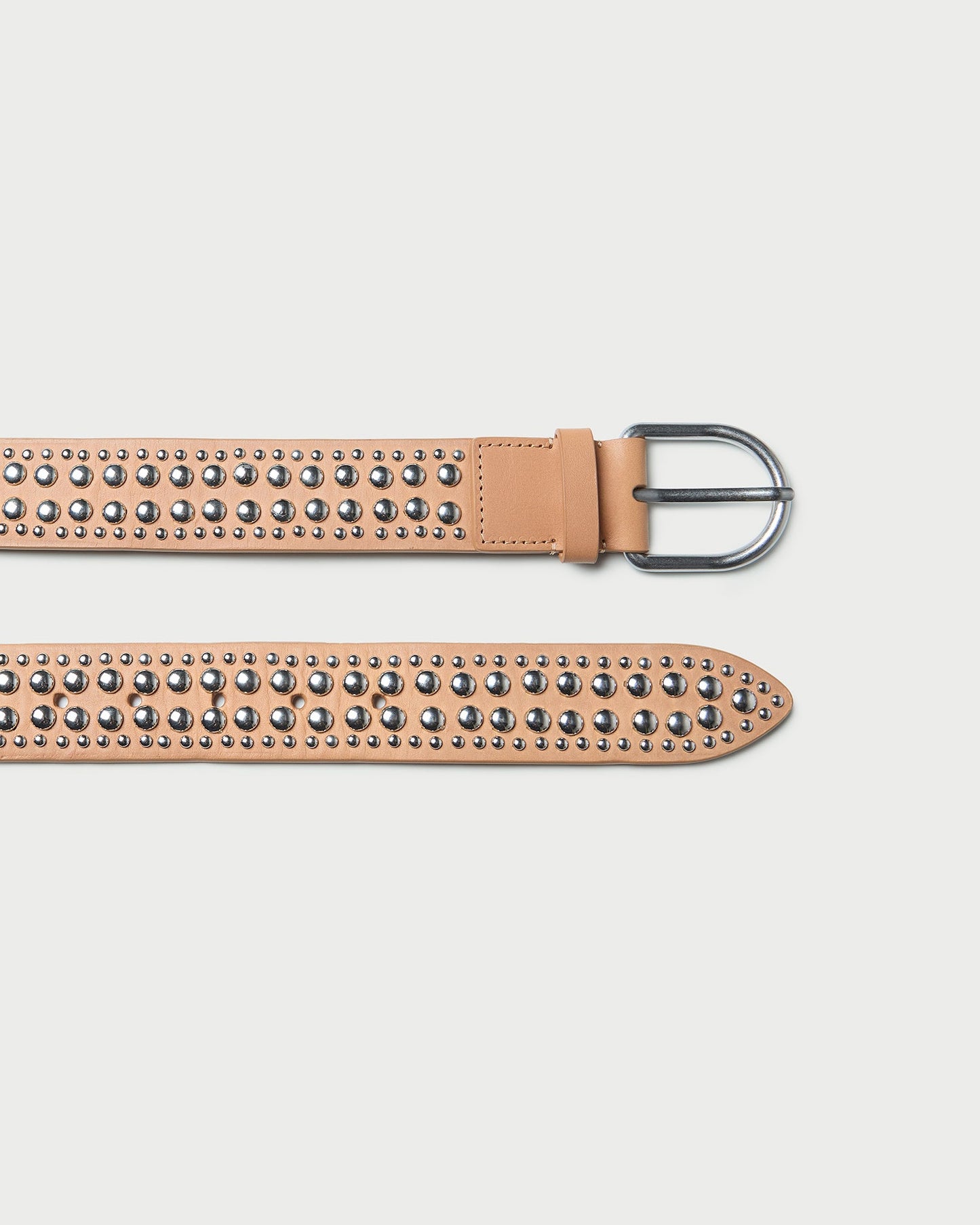 Isaac Honey/Silver Studded Belt | Loeffler Randall Women